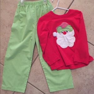Toddler boy Christmas outfit